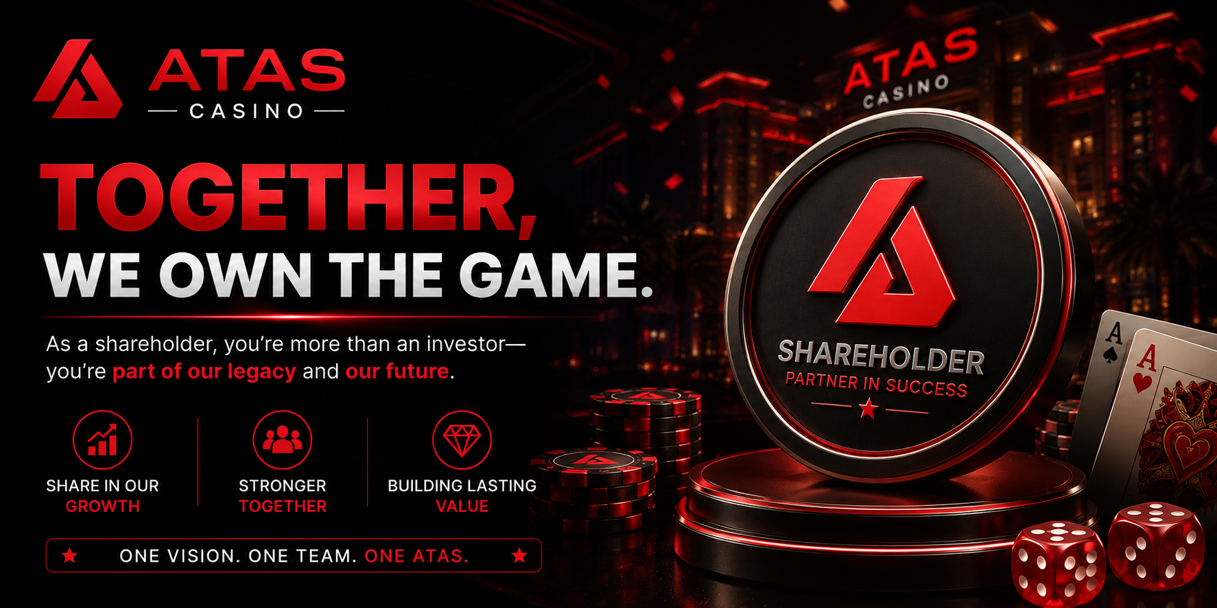 ATAS Casino Shareholder Program