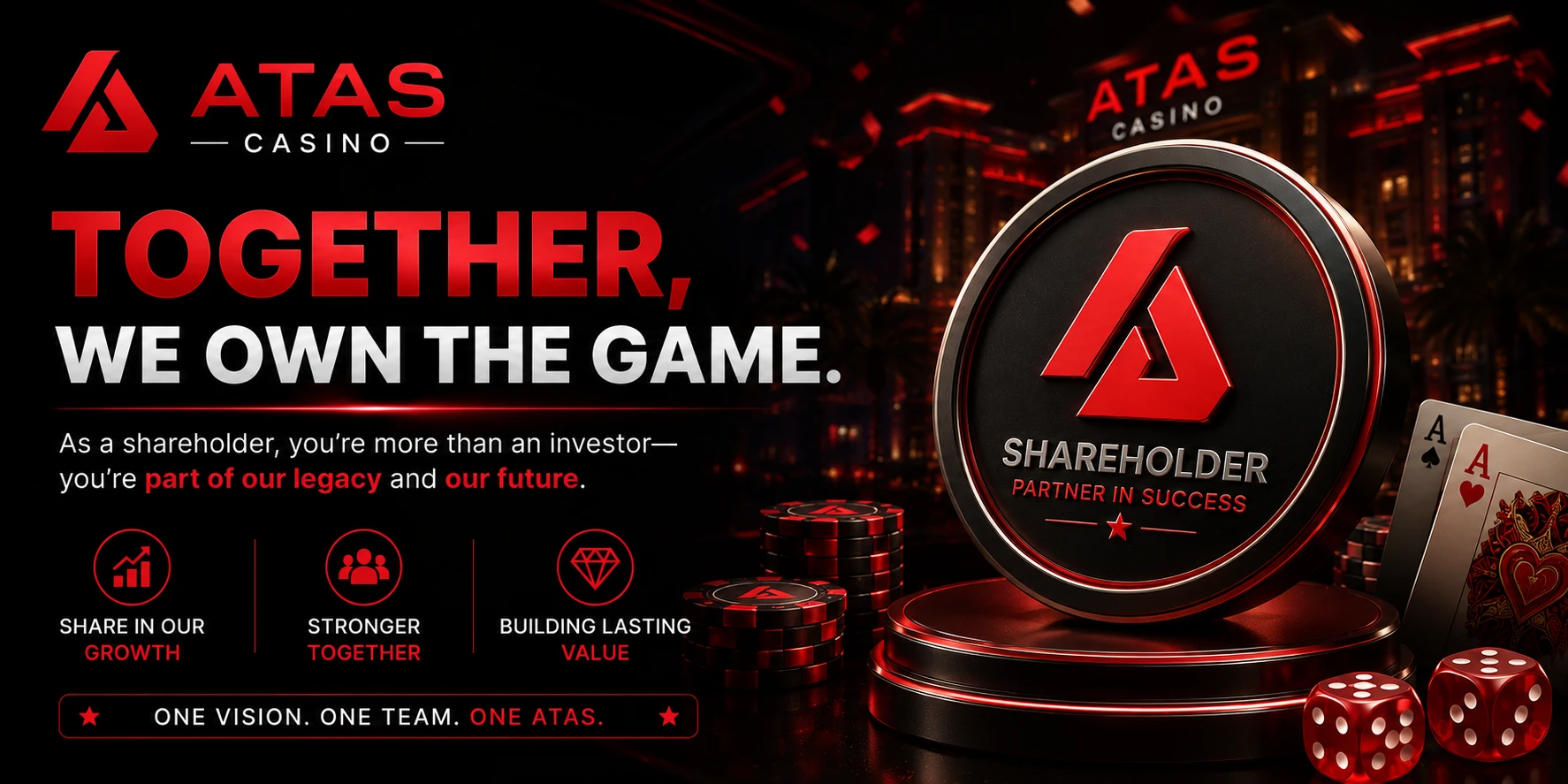 ATAS Casino Shareholder Program