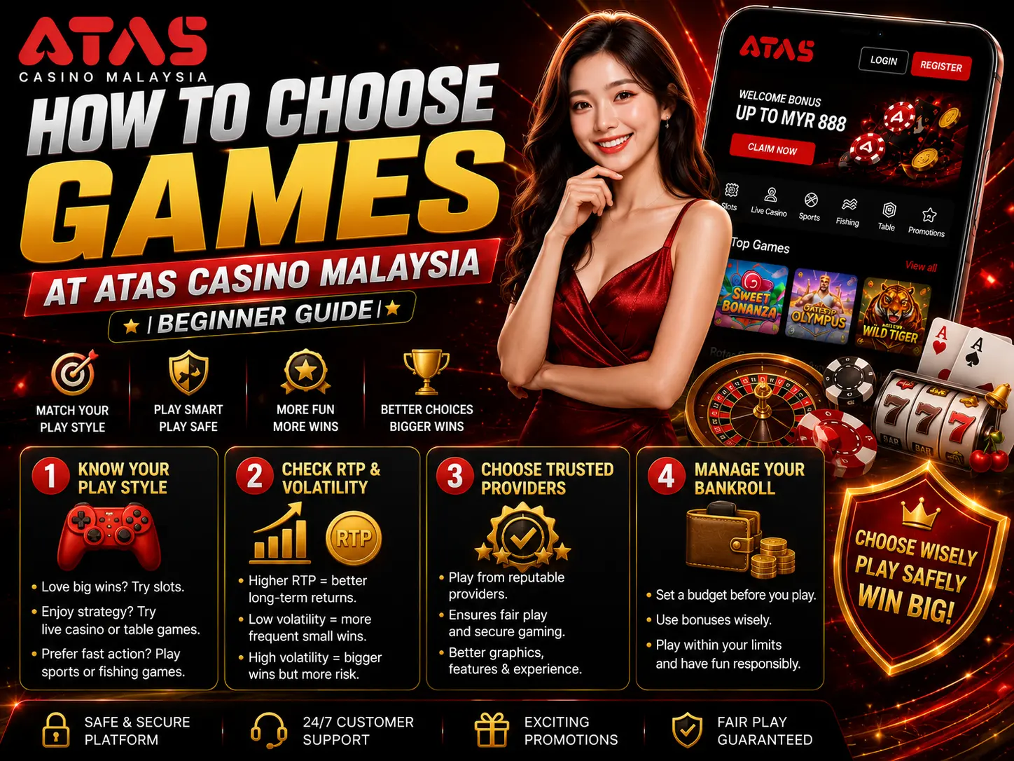 How To Choose ATAS Casino Games